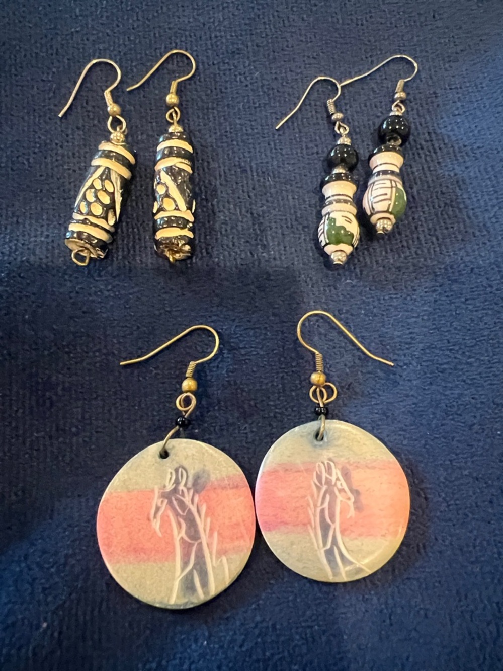 Earring Lot - 3 Pairs